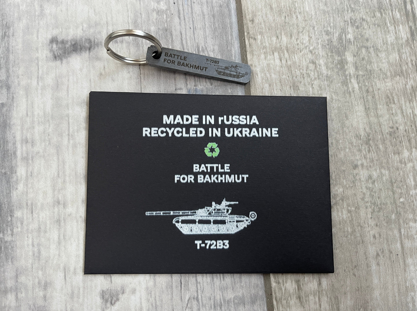 T-72 Tank Keychain - Collectible